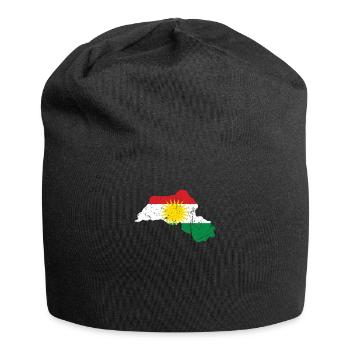 Son Biji Kurdistan - Don kurde avec le Kurdistan - Bonnet en jersey - noir - Devant