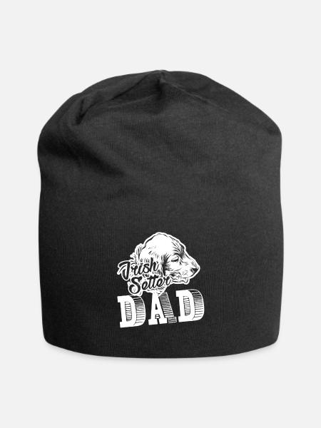 Irish Setter Dad Shirt - Jersey-Beanie - Schwarz