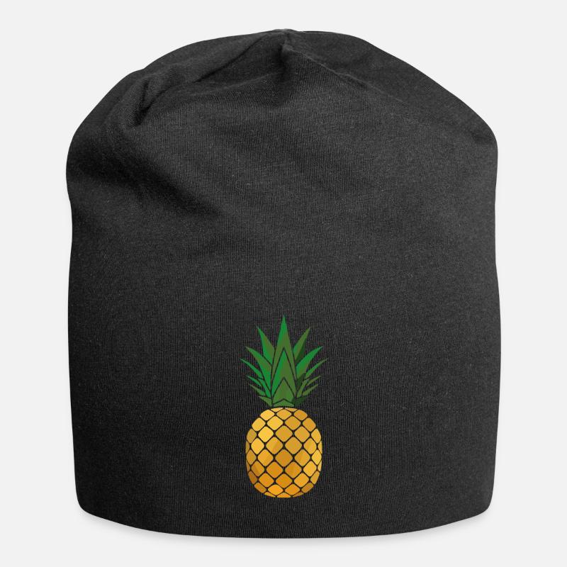 Pineapple - Jersey-Beanie - Schwarz