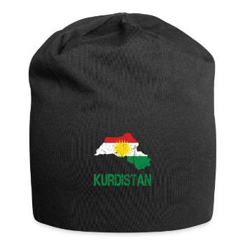 Son Biji Kurdistan - cadeau kurde avec - Bonnet en jersey - noir - Devant