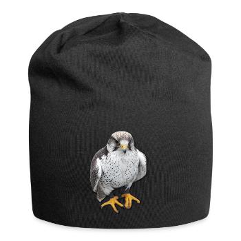 Oiseaux oiseaux de proie Griffes - Bonnet en jersey - noir - Devant
