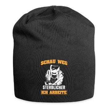 Schweißer Schweißen - Jersey-Beanie - Schwarz - Vorne