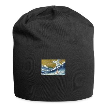 Berger allemand - Bonnet en jersey - noir - Devant