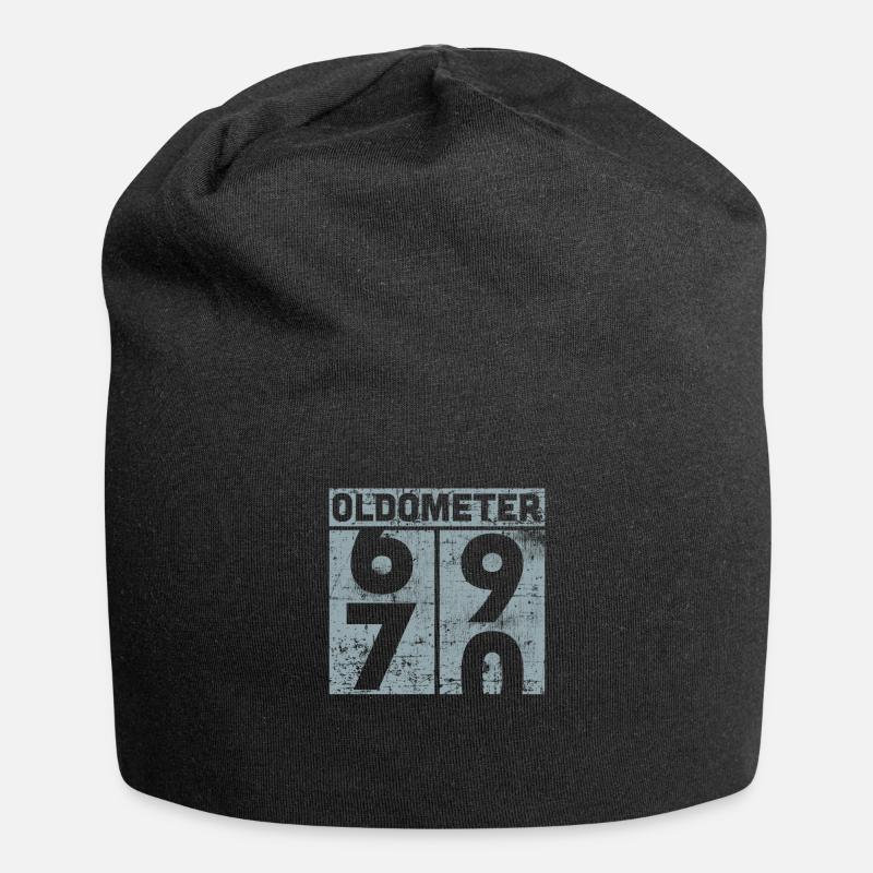 70. Geburtstag - Jersey-Beanie - Schwarz