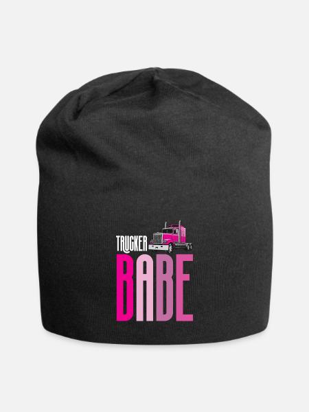 vrachtwagenchauffeur vrachtwagenchauffeur tucker vrachtwagenchauffeur - Jersey-Beanie - zwart