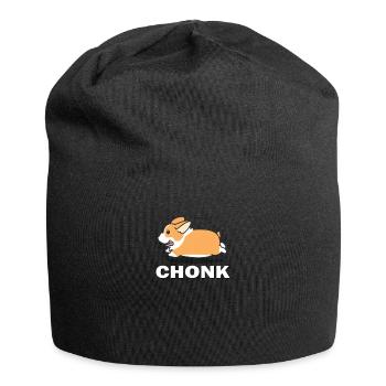 Corgi - Jersey-Beanie - Schwarz - Vorne