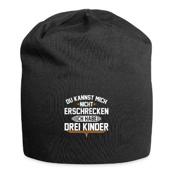 Sohn Tochter Mutter Mama Papa Idee Geschenk Spruch - Jersey-Beanie - Schwarz - Vorne