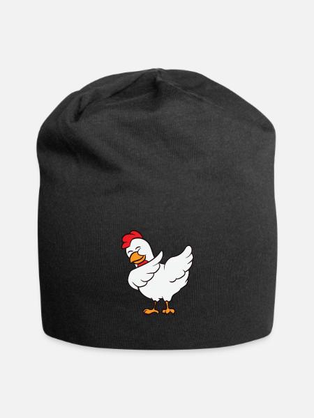 Poulet de dabbing enfants élevage de poulets Dabbing Farmer - Bonnet en jersey - noir