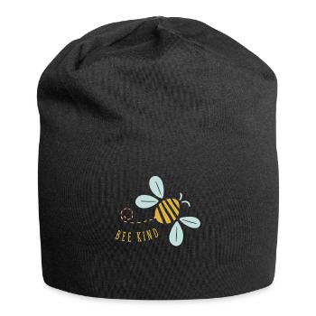 Bee Kind - Jersey-Beanie - Schwarz - Vorne