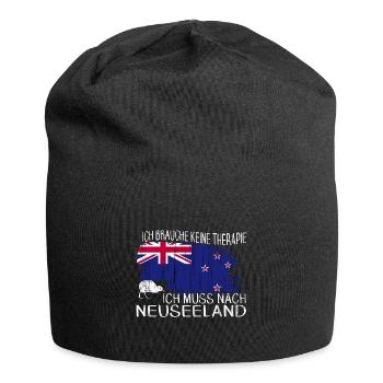 Neuseeland Newzealand Vogel Kiwi Backpacker - Jersey-Beanie - Schwarz - Vorne