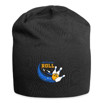 Bowling, bowling loves bowling, bowling bowlers - Jersey Beanie - black - Front