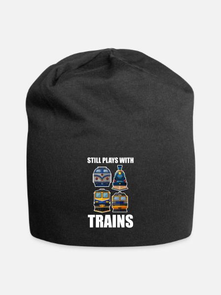 train - Bonnet en jersey - noir
