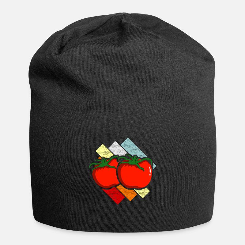 Tomate - Jersey-Beanie - Schwarz