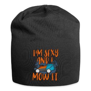 Garden raised bed florist plants allotment garden flower - Jersey Beanie - black - Front