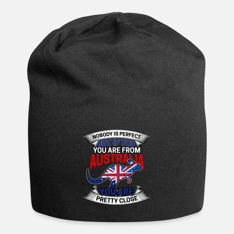 Australia - Jersey Beanie - black