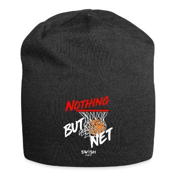 Nothing but net - Jersey Beanie - charcoal grey - Front