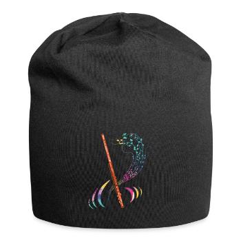 Flute musician - Jersey Beanie - black - Front