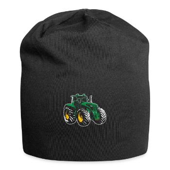 Traktor - Jersey-Beanie - Schwarz - Vorne