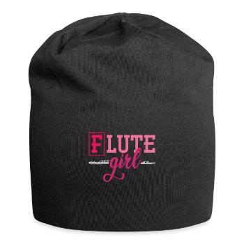 Joueur de flûte - Bonnet en jersey - noir - Devant