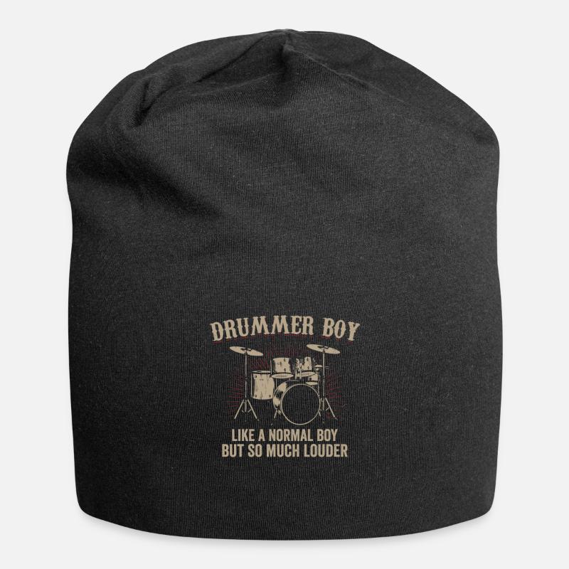 Batteur batteur batteur cadeau batteur - Bonnet en jersey - noir