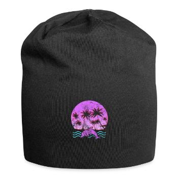 Dolphin - Jersey Beanie - black - Front
