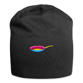 Pan Pansexual - Jersey-Beanie - Schwarz - Vorne