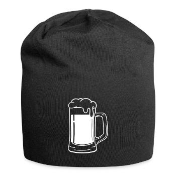 Drink alcohol beer - Jersey Beanie - black - Front
