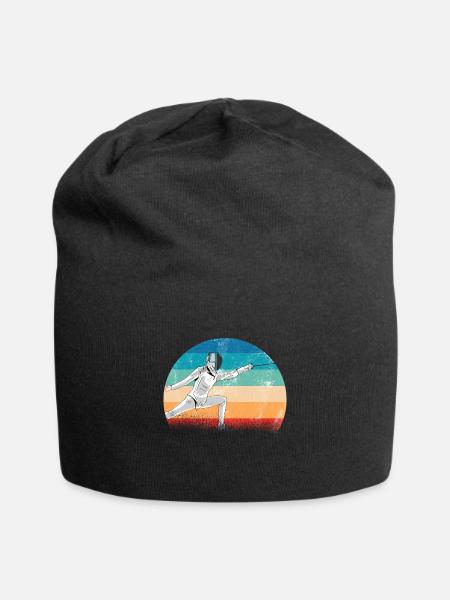 Escrime conception escrime masque duel sabre sport - Bonnet en jersey - noir
