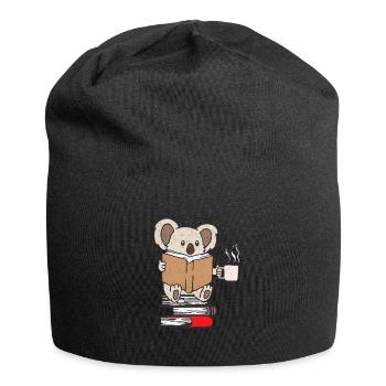 Bookworms & Bookworm Book Gift - Bonnet en jersey - noir - Devant