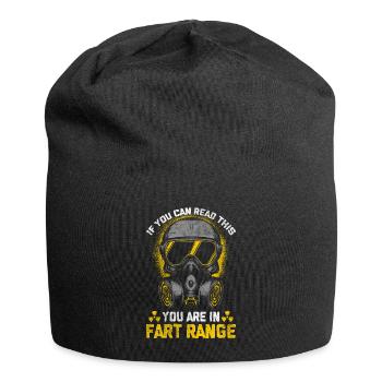 Pups humor farting husband friend father - Jersey Beanie - black - Front