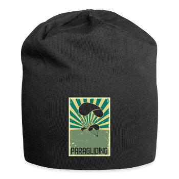 Paraglider aerobatics hobby paraglider - Jersey Beanie - black - Front