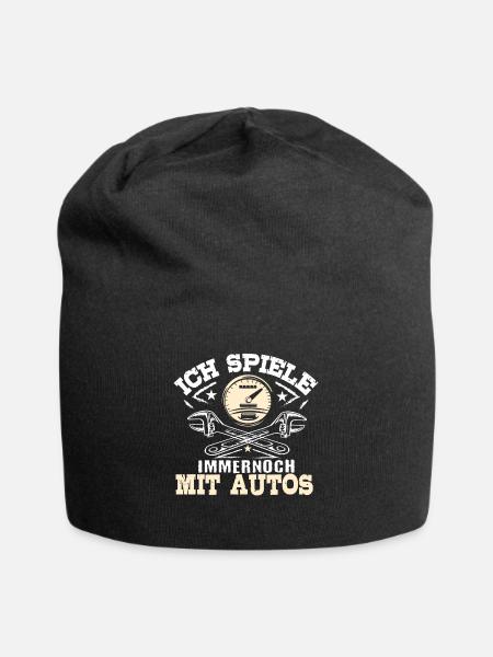 Lustiges Auto Tuning KFZ Mechatroniker Geschenk - Jersey-Beanie - Schwarz