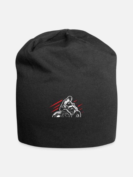 motorcycle - Jersey Beanie - black