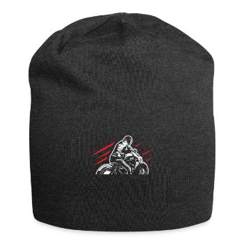 motorcycle - Jersey Beanie - charcoal grey - Front