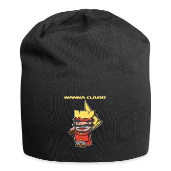 Wanna Clash Arena Royale Clans König - Jersey-Beanie - Schwarz - Vorne