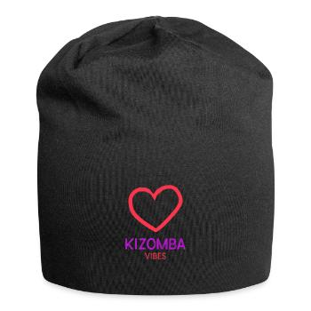 Danse Kizomba Coeur Good Vibes - Bonnet en jersey - noir - Devant
