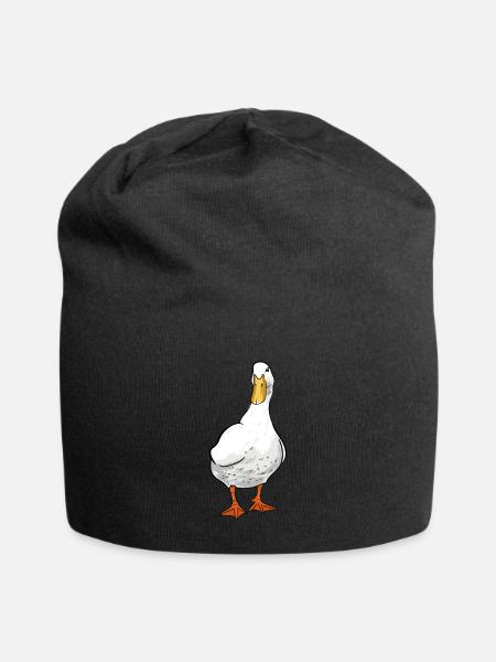 canard - Bonnet en jersey - noir