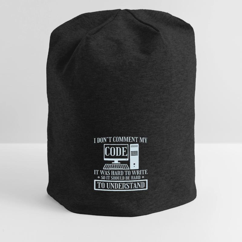 Je ne commente pas le codage du programmeur de code Bonnet en jersey
