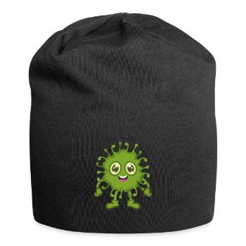 Virus bactérien - Bonnet en jersey - noir - Devant