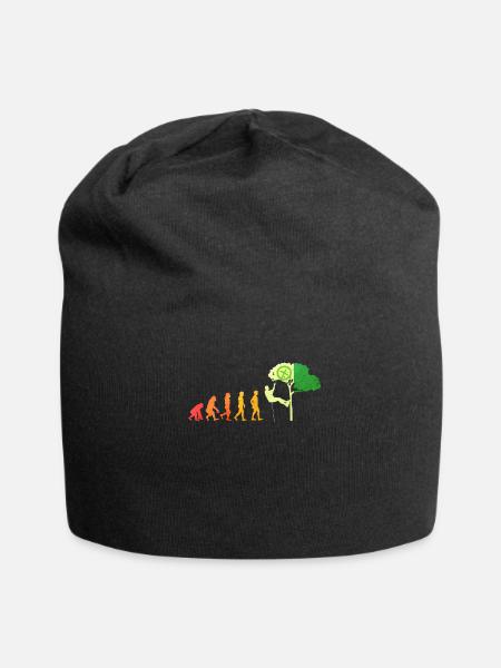 Baumpfleger Baumkletterer Förster Geschenk - Jersey-Beanie - Schwarz