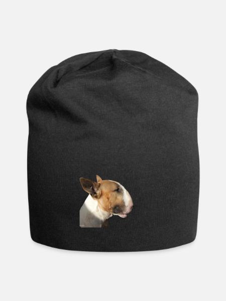 bull-terrier - Bonnet en jersey - noir
