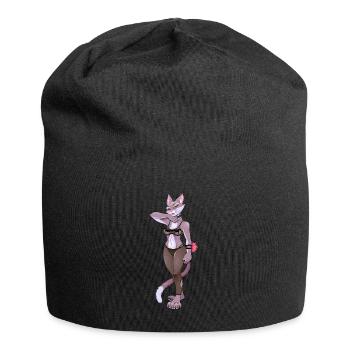 Furry - Jersey Beanie - black - Front