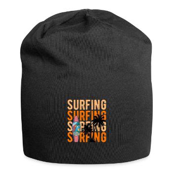 Surfing Surfing - Jersey Beanie - black - Front