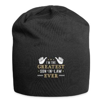 Dream son-in-law son-in-law mother-in-law gift - Jersey Beanie - black - Front