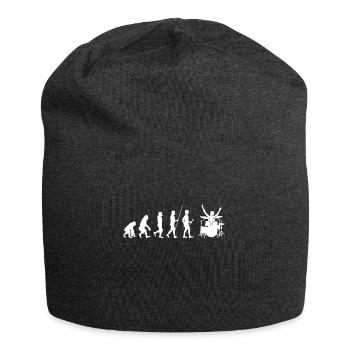 Schlagzeug - Jersey-Beanie - Anthrazit - Vorne