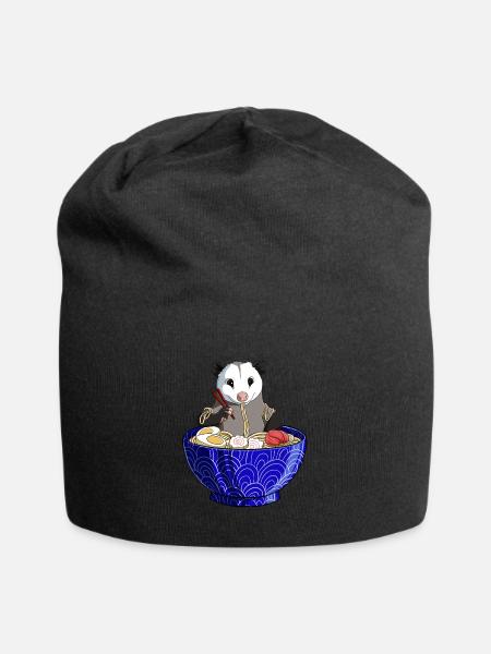 Opposum Ramen - Jersey-Beanie - Schwarz