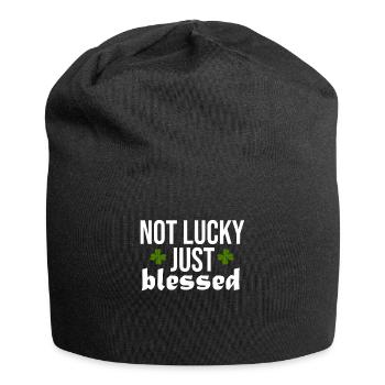 Lucky Luck Bénédiction Béni Divin - Bonnet en jersey - noir - Devant