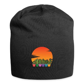 What The Fucculent Gardening Succulents Plants - Jersey Beanie - black - Front