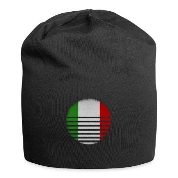 Italien Retro Sun - Italia - Jersey-Beanie - Schwarz - Vorne