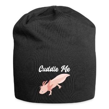 Aquarium Axolotl Lurch Amphibian Water Cuddle me - Bonnet en jersey - noir - Devant